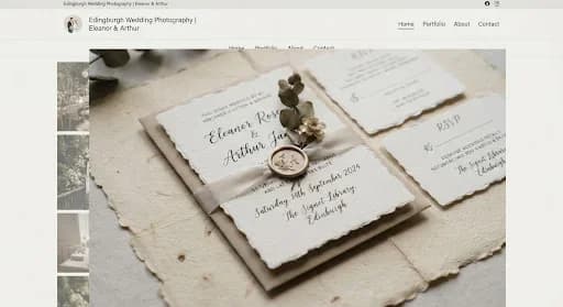 A close-up, minimalist detail shot of a bespoke wedding invitation suite featuring elegant calligraphy and a wax seal, resting on a piece of vintage textured paper. The color palette consists of cream, charcoal, and soft champagne tones, reflecting an editorial luxury aesthetic. The lighting is soft and directional, casting subtle shadows that highlight the paper's texture.